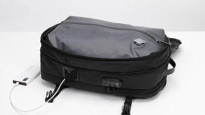 OUTWALK 7706 Upgraded AirBag Backpack Built-In Vacuum Tas Ransel Vakum 19 Inch USB TSA Expansion