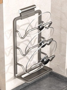 ตู้เก็บเครื่องปรุงในครัวแบบติดผนัง ตู้เก็บฝากระทะแบบมีหลายช่อง ตู้เก็บโต๊ะหินสำหรับวางของในครัว เครื่องมือจัดระเบียบสุดเจ๋ง