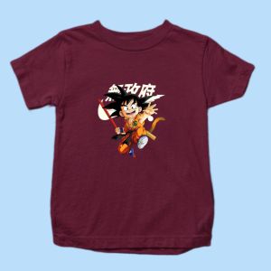 Kaos Anak Lengan Pendek Sungoku Dragonball Terbaru Bisa Pilih Gambar