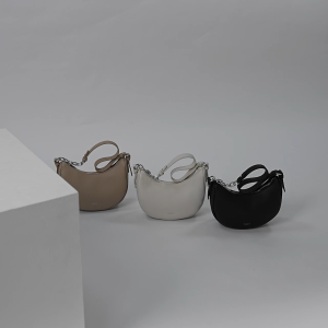 【G&Z】Aurora - Tas Selempang Wanita Model Bulan Kulit PU Premium / Moon Bag / HandBag / ShoulderBag Leather PU