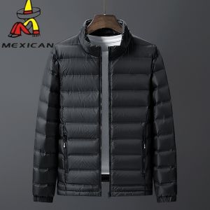 Scarecrow Autumn and Winter Thin down Jacket Men plus and Extra Size Lightweight down Youth Portable Outdoor Duck down Coat