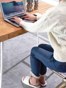 Anti Leg Cross Footrest Stool