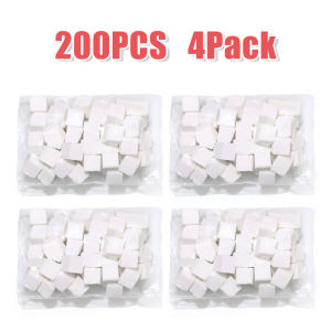 YIKOOLIN 4 Claw Metal Grabber Reacher Tool 50Pcs/200Pcs Mini Nail Sponges Blocks Nail Buffer Block Gradient Nail Art Tools