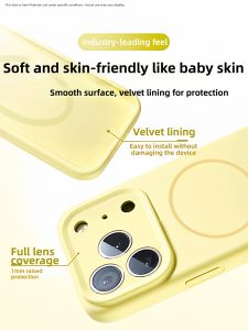 Bosie | New Liquid Silicone MagSafe Compatible iPhone Case