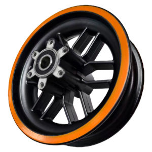 Front Wheel Hub for Kukirin G2 MAX Electric Scooter 10 Inch Tire Aluminium Alloy Wheels Parts
