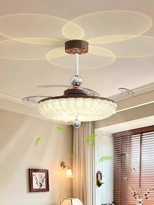 FANZHEN | Luxury Italian Design Living Room and Bedroom Ceiling Fan Light with Eye Protection Energy Saving and Quiet Operation