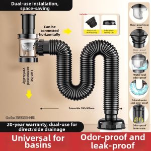 TAOSHI | Extendable Retractable Drain Pipe