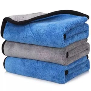 Lap Microfiber Tebal Motor Mobil Halus Super Tebal 30x30cm Lap Premium Anti Lecet
