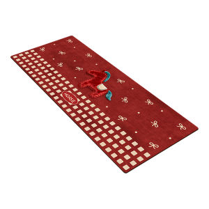 Festive Slip-resistant Oil Absorbing Washable Doormat