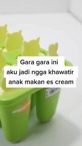 Cetakan Es Krim 8 Lubang Golden Sunkist TCE 1073 Cetakan Pudding Cokelat by TOPSELLER1
