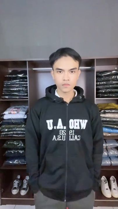 Jaket Hoodie Texs California 1849 White High Premium Distro