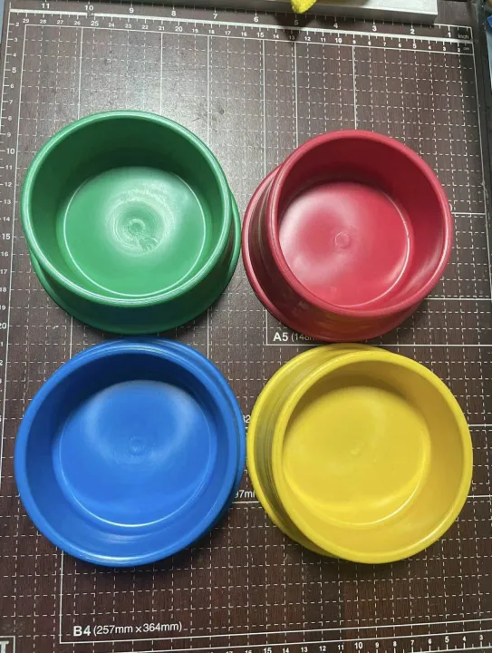 [THICK RUBBER MEDIUM] Feeder for Chicken, Dog, Cat, Rabbit, Hamster ...