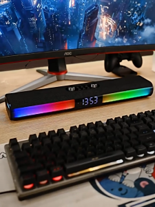 Loa Bluetooth Wortley WT16 Công suất 25W - Đèn LED RGB 9 Chế Độ Nháy Theo Nhạc Chip C-Media eSports 7.1 Điều Chỉnh Bass Treble Độc Lập Kết Nối PC Máy Tính Laptop