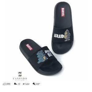 Sandal Marvel Anak Laki Laki Motif Dino blue Bahan Ringan Empuk Sandal terbaru 2023