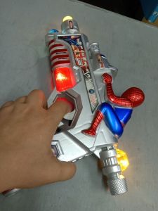 "Battery Operated 3D Light and Sound Toy Gun for Kids (Ages 3 and Up) - Exciting Playtime Adventure!"