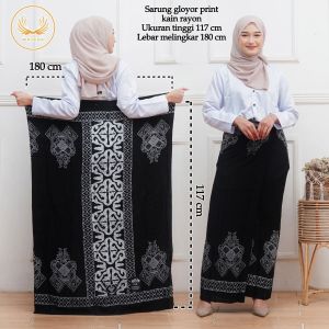 Sarung Goyor Lukis Motif Bunga/Sarung Aqil Terbaru/Sarung Lukis Wanita/Sarung Wajada/Sarung Santung