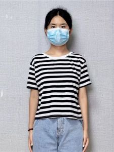 ฤดูร้อน เสื้อยืดผู้หญิงแขนสั้น หลวม คอกลมลายพอดี เสื้อท่อนบน ผ้าฝ้าย Modal Blend ชุดทํางานสบาย ทันสมัย ดีไซน์