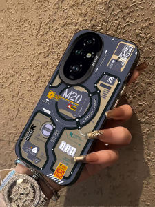 R Mechanical Punk Suitable for Honor 200pro Phone Case Male Honor Stylish/90/80 New Arrival Honor 70pro Creative Fancy Ultra-Thin Honor Magic5/X50 Drop-Resistant Protective Case