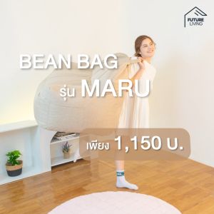 บีนแบค Maru แถมฟรี หมอนอิง