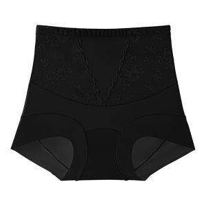 Miiow | High-Waist Shaping Ice-Silk Underwear For Women Postpartum Tummy Control Butt Lifting Slimming Waistband Breathable Briefs
