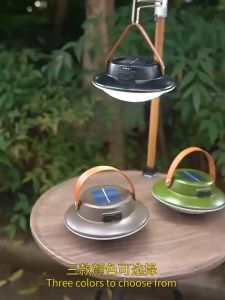 Led Light Solar Portable Tent Light Outdoor Pendant Light Waterproof Camping Light Super Bright Emergency Light