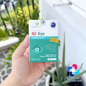 NZ EYE (Hàng nhập khẩu) - Viên uống bổ mắt giảm khô mắt mỏi mắt ngăn ngừa đục thủy tinh thể.