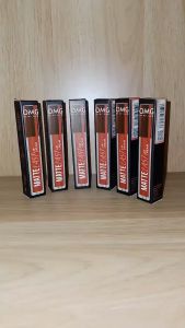 OMG OH MY GLAM Matte Kiss Lip Cream 10 Shell 3.5 g - Lip Cream Matte Maskproof Tahan Lama & Ringan