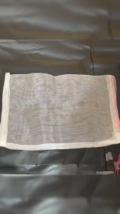 ถุงตาข่ายไนล่อน แพ็ค 50 ใบ สำหรับห่อผลไม้ ป้องกันแมลงเจาะ กันแมลง ตาข่ายตาถี่ หนา ระบายอากาศได้ดี ไม่อับชื้น แสงผ่านดี