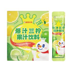 MIXUEBINGCHENG | Bột Nước Ép Chanh Tươi Mát Dễ Mang Đi
