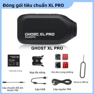 Camera Hành Động Thể Thao Drift Ghost XL Pro 4K Plus HD WiFi IPX7 Chống Nước Dành Cho Xe Máy Xe Đạp Ghi Hình Mũ Bảo Hiểm 140 °   Góc Nhìn