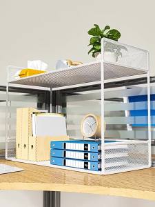 Multi-level Desktop Storage Bookshelf