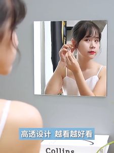 Gương nhựa dán tường không vỡ không sắc nhọn dán trên mọi chất liệu