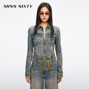 Vintage Multiple Buttons Short Denim Jacket