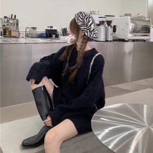 Stylish Loose Retro Lazy Long-sleeve Sweater