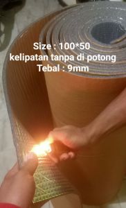 PEREDAM PANAS kap Mesin Peredam panas mobil 9mm Peredam panas lantai atap