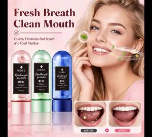 Portable Probiotic Solid Toothpaste Effectively Clean Teeth Peach Gargle Granules Fresh Breath Removes Odor Chewable Toothpaste