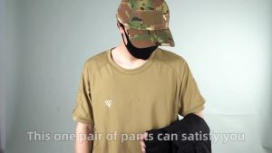 IDOGEAR BSR Mens Flex Tactical Pant Lightweight Stretch Work Cargo Pants EDC Casual Trouser Outdoor Sport Hiking Pant 3213