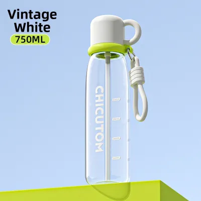 CHICU TOM | Childrens Tritan Water Bottle with Straw