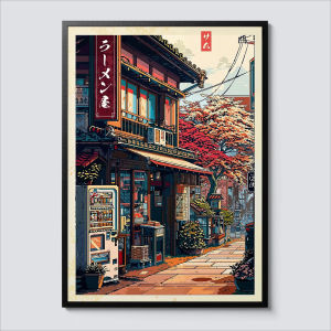 500/1000/1200/2000PCS Jigsaw Puzzle Anime Ramen Shop Street Scene Art For Adults Great Weekend Relaxation And Family Fun