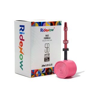 Ridenow New Models Metal Nozzle  MTB 29 Bike Inner Tube 29x1.9-2.5 56g Removable Valve Cores External Thread Metal Presta Valves