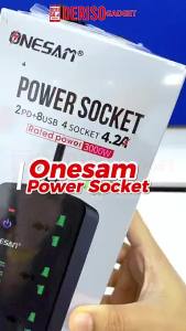 (1 Year Warranty) ONESAM Extension Plug Extension Socket Socket usb rumah eletrik soket usb plug extension