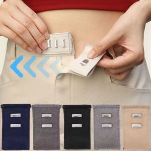 YESPERY Waistband Extended Buttons Adjustable Pants Fastener Invisible Trousers Jeans Waist Belt Extension Buckle