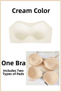 AISHAYA | Strapless Invisible Breast Push-Up Underwear