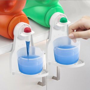 Laundry Detergent Cup Holder to Prevent Overflow and Dripping