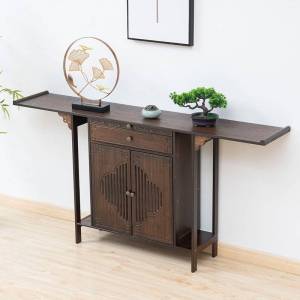 BOJIAJIAJU | Traditional Chinese Entryway Table Extended Narrow Style Decorative Hall Table