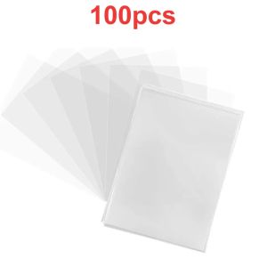 300/100PCS Clear Card Sleeves Card Protector 2.6 x 3.6 Penny Sleeves for Gaming Cards Trading Cards  Football Cards