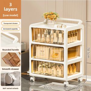 MEIZHUFU | Dustproof Makeup Organizer Cart