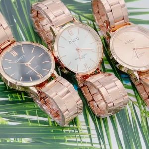 CA นาฬิกาผู้หญิง รุ่น LTP-VT01G แบบทางการ หน้าปัด โรมัน สายนาฬิกา สแตนเลส ขนาด 32 มม แถมกล่องคาสิโอฟรี