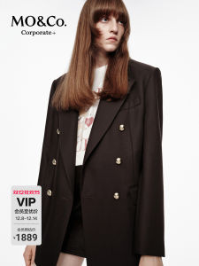 C+ Series MOCO Woolen Suit 2025 Autumn New Arrival Extrafine Merino Wool Jacket Boxyfit Loose Style Casual Wear Polyester Blend