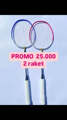 ‼️STOK TERBATAS ‼️RAKET ANAK MURAH DAPAT 2 - RAKET BULU TANGKIS- RAKET ANAK- RAKET DEWASA